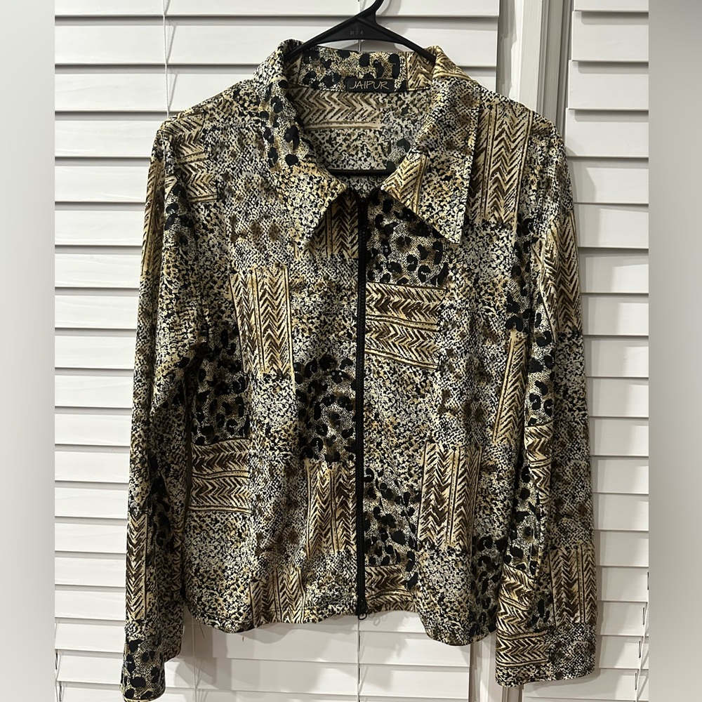 Authentic Jaipur Patterned Jacket! Classy Size La… - image 1